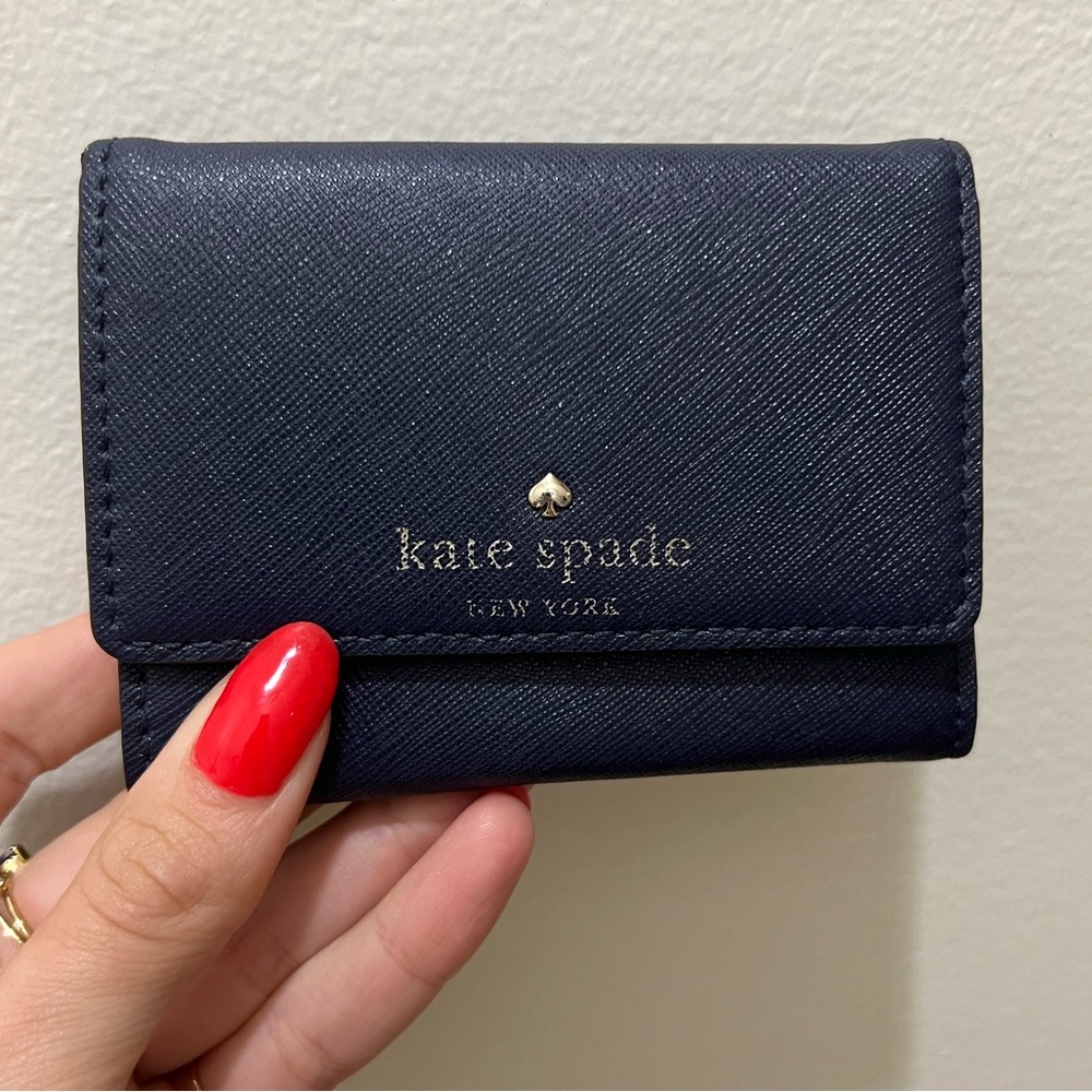 Kate spade wallet navy